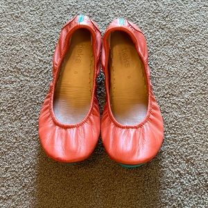 Tangerine Tieks—size 8